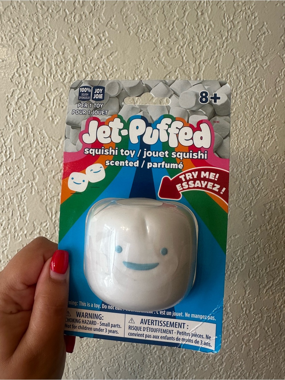 White Squishi Toy - Scented Kids Toy